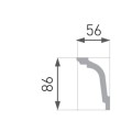 Listwa styropianowa LUX E-33 Marbet 2mb