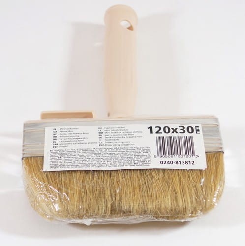 Pędzel TAPETÓWKA 120 x 30 mm rączka PCV