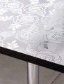 Folia na stół PÓŁPRZEŹROCZYSTA 100x10cmGRUBA 1,5mm